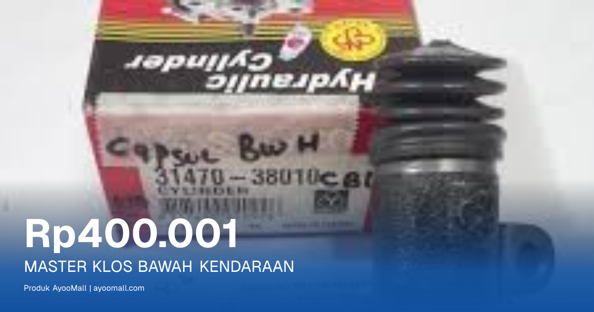 MASTER KLOS BAWAH KENDARAAN | AyooMall