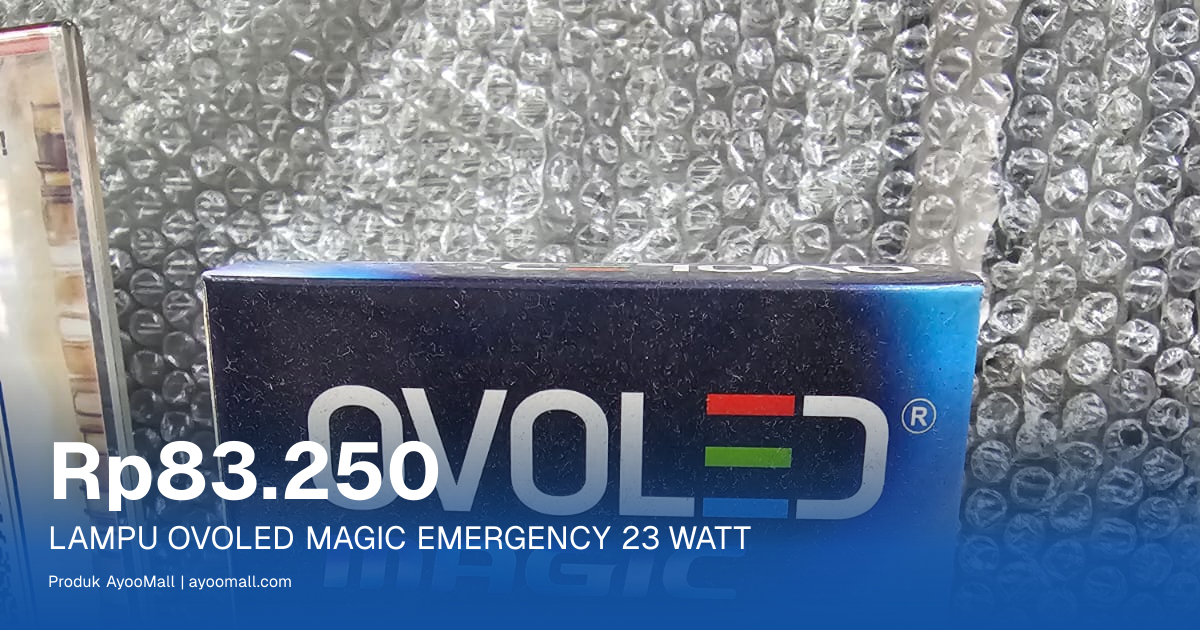 LAMPU OVOLED MAGIC EMERGENCY 23 WATT | AyooMall