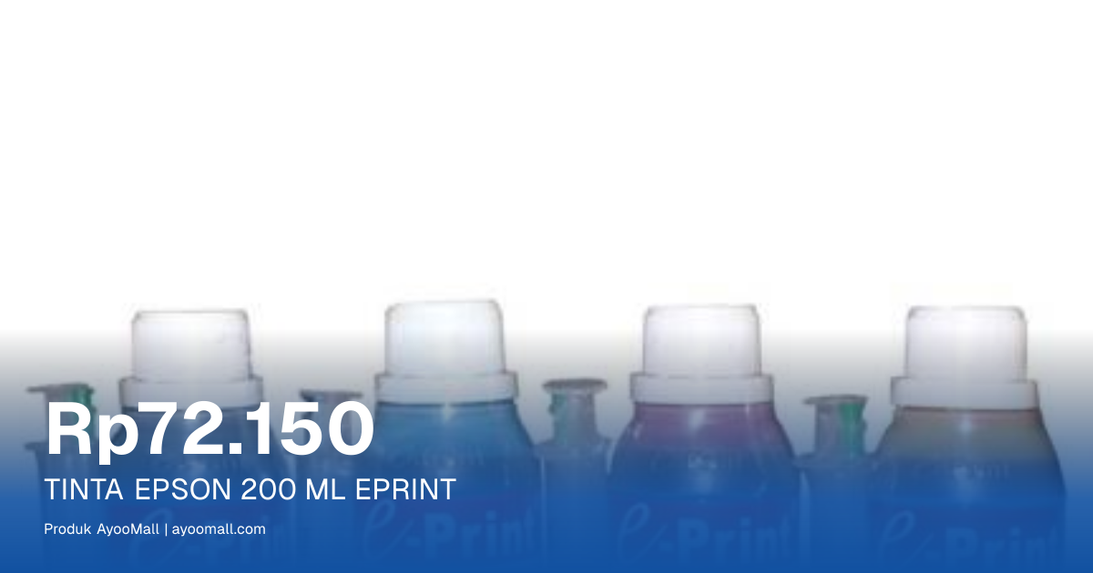 TINTA EPSON 200 ML EPRINT | AyooMall