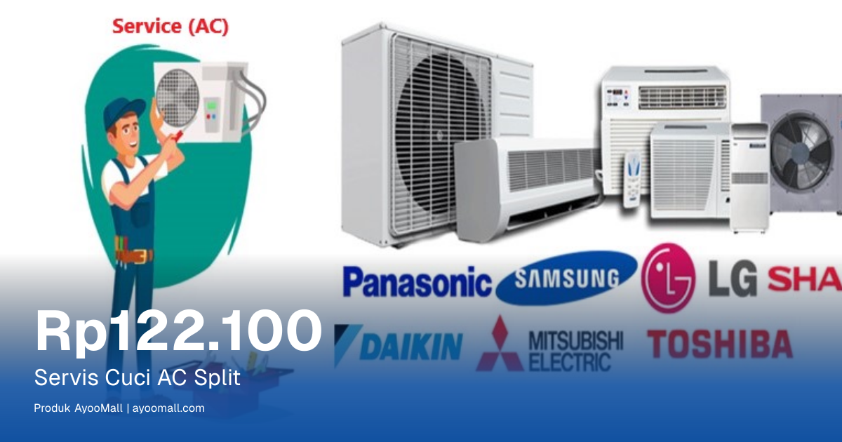 Servis Cuci AC Split | AyooMall