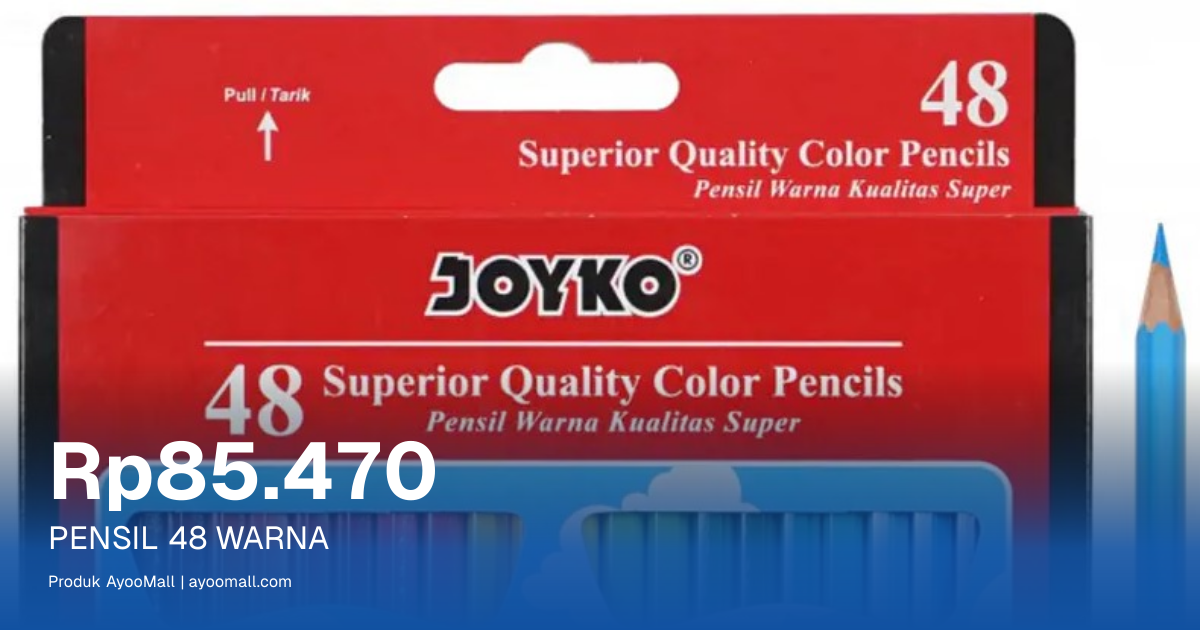 PENSIL 48 WARNA | AyooMall