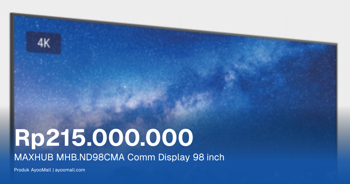 MAXHUB MHB.ND98CMA Comm Display 98 inch | AyooMall