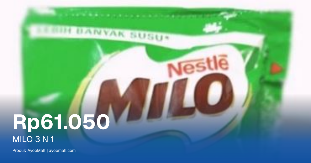 MILO 3 N 1 | AyooMall
